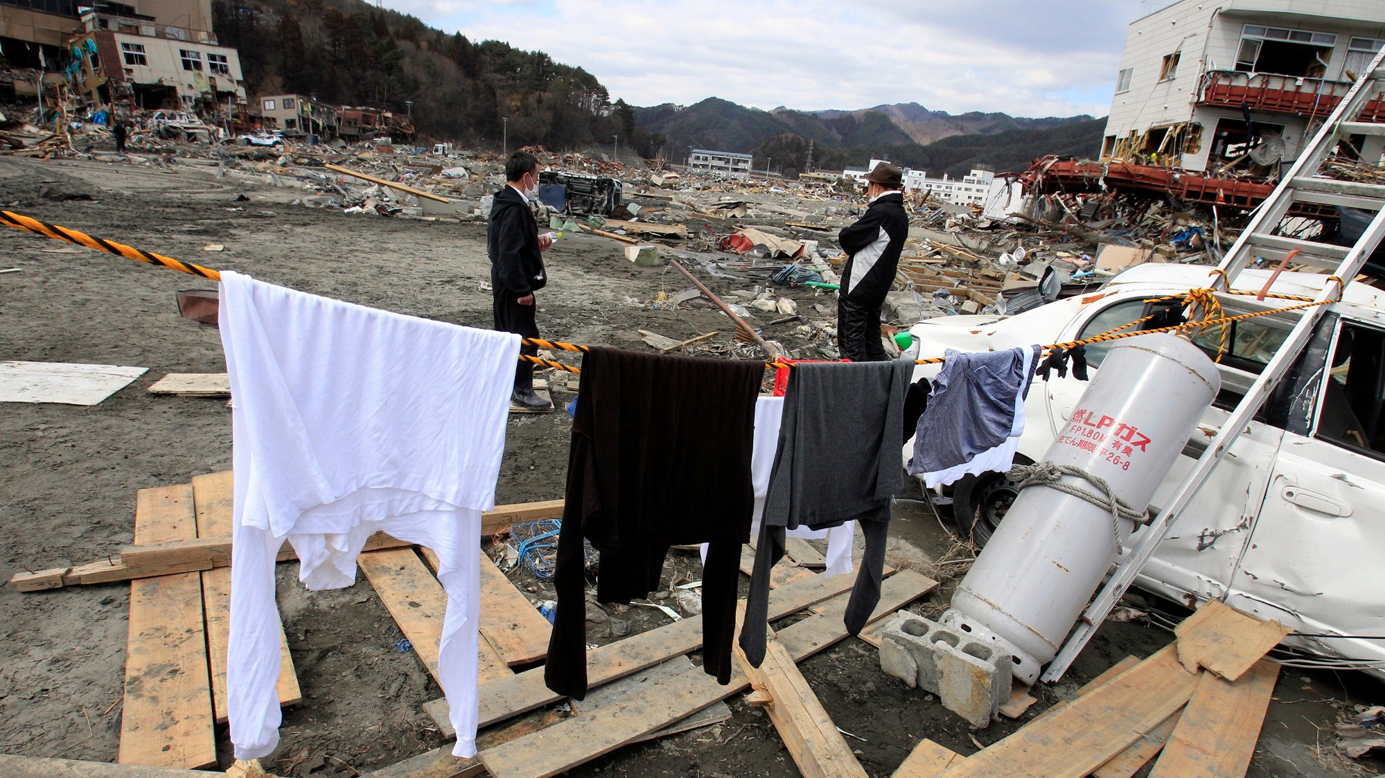 Každodenný život po zemetrasení v Japonsku